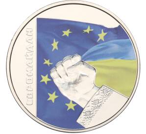 5 гривен 2015 года Украина «Евромайдан» — Фото №1