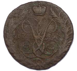 2 копейки 1758 года — Фото №1