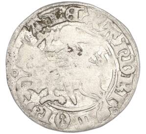 1/2 гроша 1495-1506 года Литва (Александр I Ягеллончик) — Фото №1