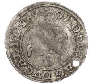 1 грош 1562 года Литва (Сигизмунд II Август) — Фото №2