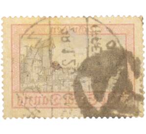 Почтовая марка 2 гульдена 1924 года Данциг — Фото №2