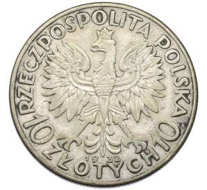10 злотых 1932 года Польша — Фото №1