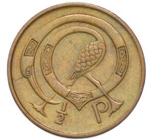 1/2 пенни 1971 года Ирландия — Фото №1