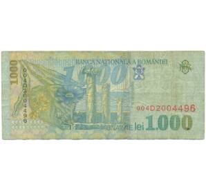 1000 лей 1998 года Румыния
