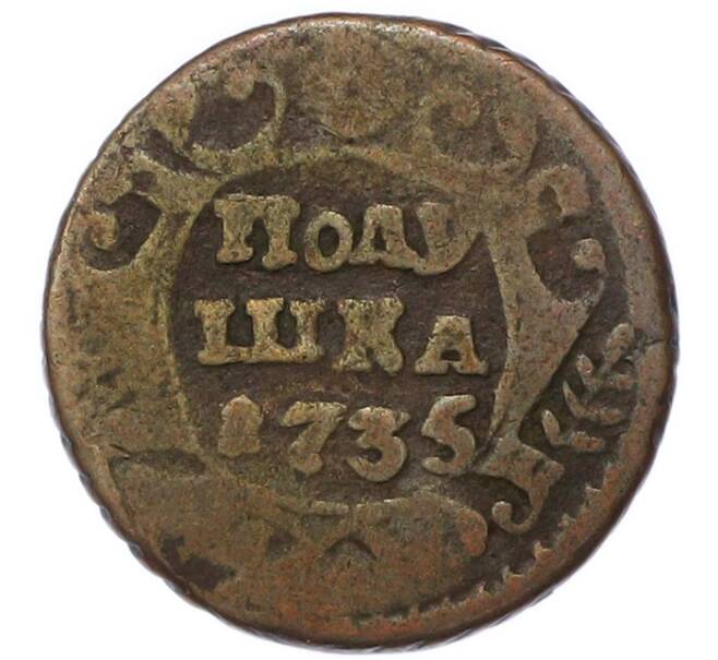 Монета Полушка 1735 года (Артикул: K7-3265) — Фото №1