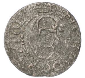 1 солид 1587-1622 года Рига — Сигизмунд III — Фото №1