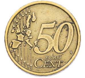 50 евроцентов 2002 года Италия — Фото №2