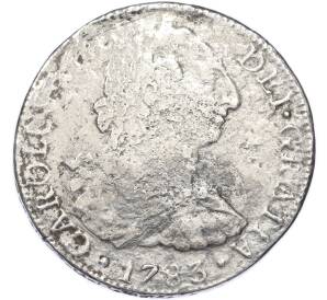 8 реалов 1783 года Мексика