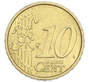 10 евроцентов 2002 года Италия — Фото №2