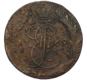 5 копеек 1769 года ЕМ
