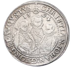 1 талер 1594 года Саксония — Фото №1