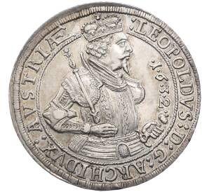 1 талер 1632 года Тироль (Леопольд IV) — Фото №1
