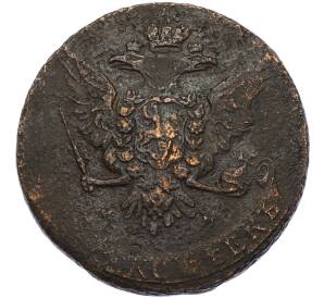 5 копеек 1758 года ММ — Фото №2