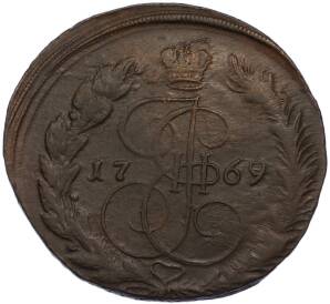 5 копеек 1769 года ЕМ — Фото №1