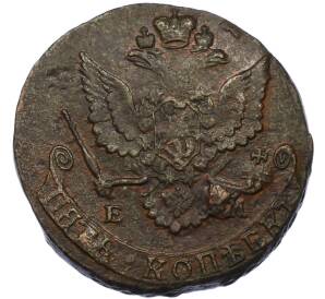5 копеек 1780 года ЕМ — Фото №2