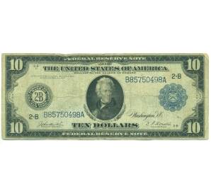 10 долларов 1914 года США — Фото №1