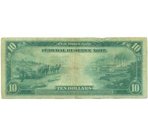 10 долларов 1914 года США — Фото №2