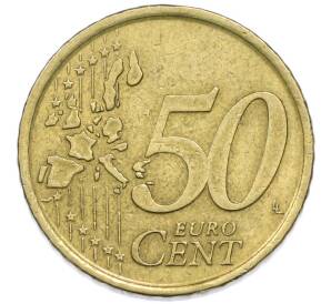 50 евроцентов 2000 года Испания
