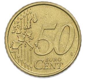 50 евроцентов 2002 года Италия — Фото №2