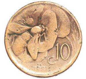 10 чентезимо 1921 года Италия — Фото №1