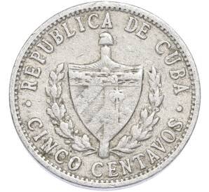 5 сентаво 1963 года Куба — Фото №2