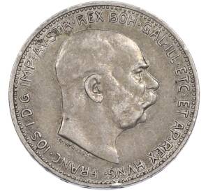 1 крона 1913 года Австрия — Фото №2