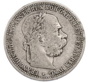 1 крона 1895 года Австрия — Фото №2
