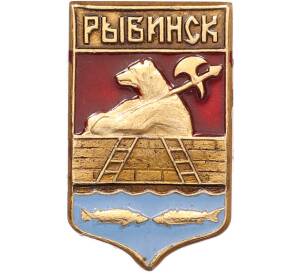 Значок «Герб города Рыбинск»
