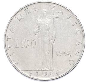 100 лир 1956 года Ватикан — Фото №1