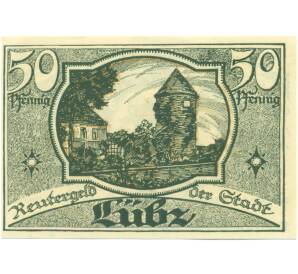 50 пфеннигов 1921 года Германия — город Любц (Нотгельд) — Фото №1