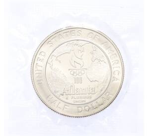 1/2 доллара (50 центов) 1995 года S США «XXVI летние Олимпийские Игры 1996 в Атланте — Баскетбол» — Фото №2
