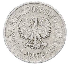 1 злотый 1968 года Польша — Фото №1