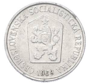 10 геллеров 1969 года Чехословакия — Фото №1