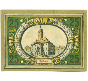 25 пфеннигов 1921 года Германия — город Лангензальца (Нотгельд) — Фото №2