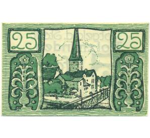 25 пфеннигов 1922 года Германия — город Хольцминден (Нотгельд) — Фото №1
