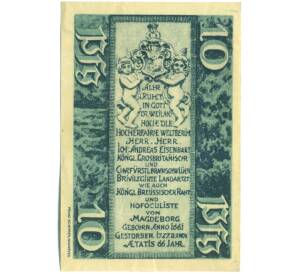 10 пфеннигов 1921 года Германия — город Мюнден (Нотгельд) — Фото №2
