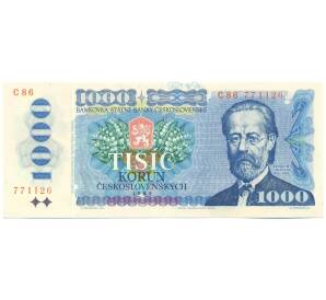 1000 крон 1985 года Чехословакия