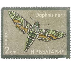 Почтовая марка 2 стотинки 1975 года Болгария «Мотыльки» — Фото №1
