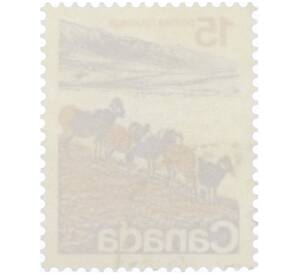Почтовая марка 15 центов 1977 года Канада «Фауна» — Фото №2