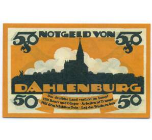 50 пфеннигов 1920 года Германия — Даленбург (Нотгельд) — Фото №1