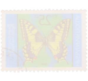 Почтовая марка 25 стотинок 1984 года Болгария «Бабочки — Махаон (Papilio machaon L)» — Фото №2