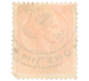 Почтовая марка 1 лира 1953 года Италия «Серия „Сиракузанка“ (Siracusana) — Голова богини Италии» — Фото №2