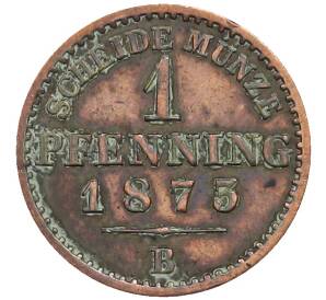 1 пфенниг 1873 года B Пруссия