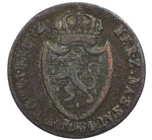 1/2 крецера 1813 года Нассау — Фото №2