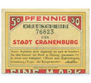 50 пфеннигов 1921 года Германия — Краненбург (Нотгельд) — Фото №2