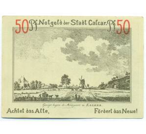 50 пфеннигов 1922 года Германия — Калькар (Нотгельд) — Фото №1