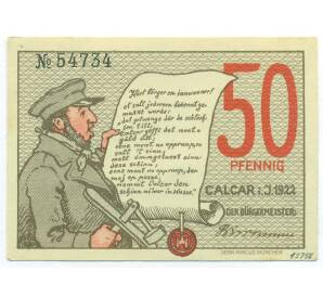 50 пфеннигов 1922 года Германия — Калькар (Нотгельд) — Фото №2
