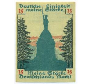 25 пфеннигов 1920 года Германия — Детмольд (Нотгельд) — Фото №1