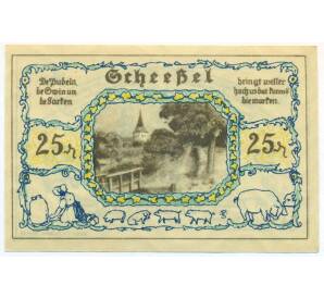 25 пфеннигов 1921 года Германия — Шессель (Нотгельд) — Фото №1
