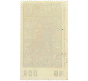 Почтовая марка 10 пфеннигов 1968 года Германия (ГДР) «Международная антифашистская освободительная борьба — Подпольная борьба (В. Вомачка)» — Фото №2